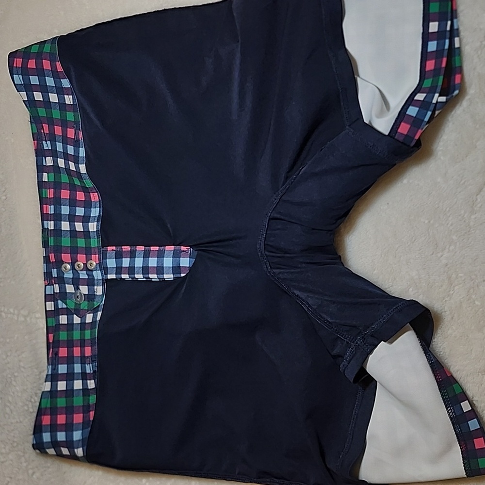 Jofit Buffalo Check SignaturePlaid Women's Skirt Blue, Pink, Green Size 14 - Picture 16 of 16